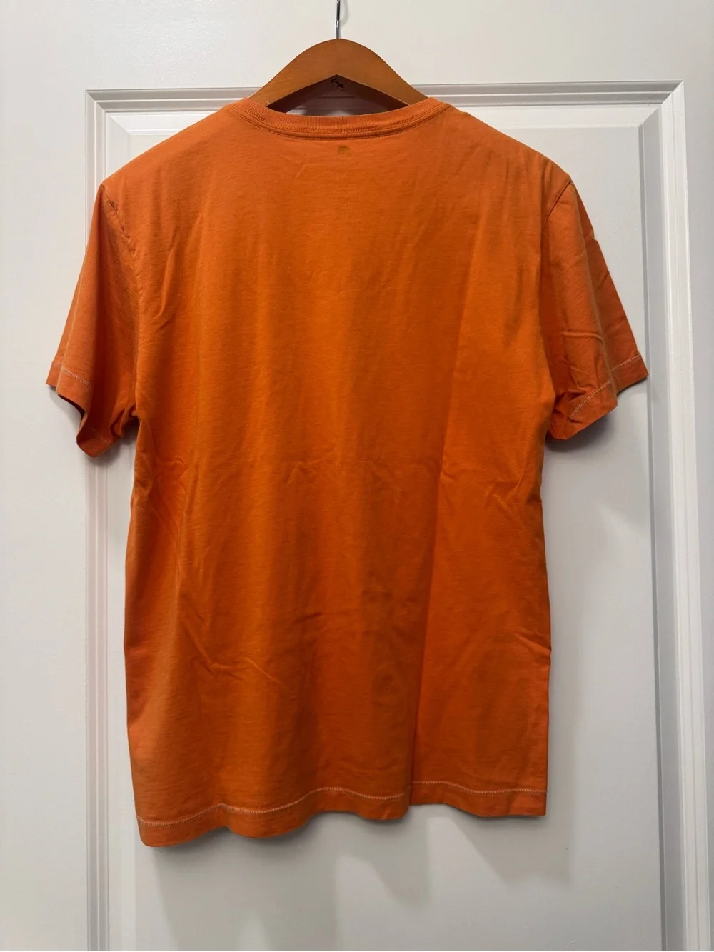 Banana Republic Orange Graphic Crew Tee